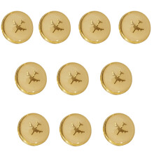 Luchthavenuniformknopen Roestvrije metalen knopen-Stijl 1 10