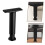 4Pcs Black Plastic Bed Support Legs Strong Load-Bearing Replacement 11