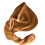 1PC microvezel haarhanddoeken, haarhanddoek,-khaki 1