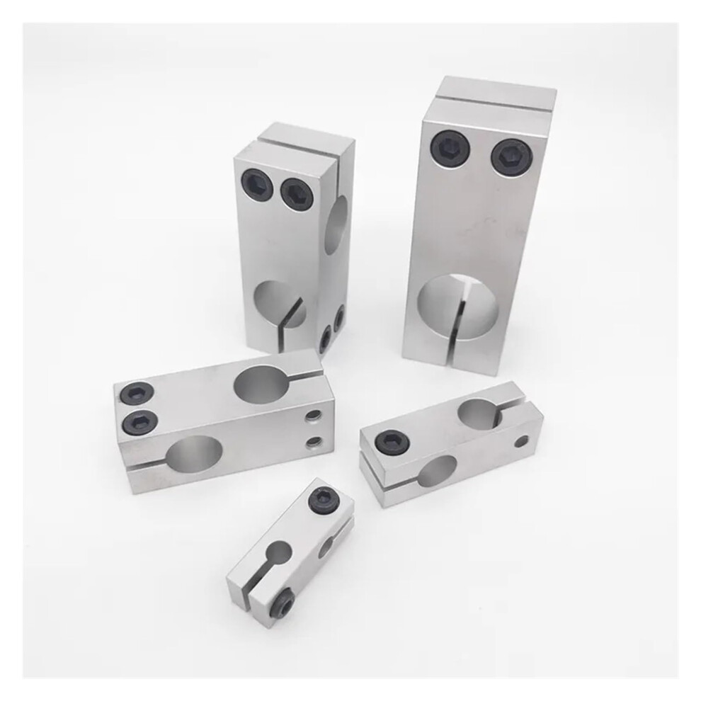 Pillar Fixing Clamp 28X28 Mm Aluminum Alloy Vertical Fixed Diameter Optical Axis Cross Block Steel Pipe Fixing 9339159612590