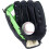 Youth Baseball Gloves Soft PU Leather Thickened Padding Batting Softball Catcher Practice Gloves Green 2