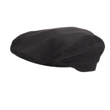 Unisex Cooking Chef Hat Breathable Beret Style Black Cap For Restaurant Kitchen Waiter Uniforms Reusable Barbecue