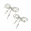 Plastic Bows Hem Chain Pants Accessory Pearls Detailing Design 1