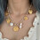 Stainless Steel Adjustable Chain Necklace with-Red cherry 5