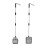 Telescoping Cats Litter Tool RustProof-Semi circular shovel 2