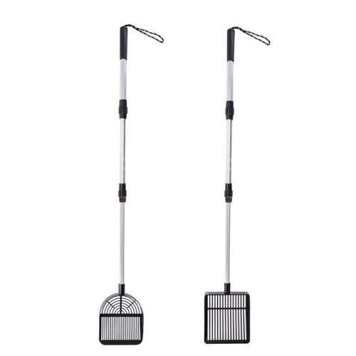 Telescoping Cats Litter Tool RustProof-Semi circular shovel 1
