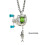 Interactive Fishing Reel Jewelry with Movable Line Guide Smooth 3