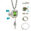 Interactive Fishing Reel Jewelry with Movable Line Guide Smooth 7