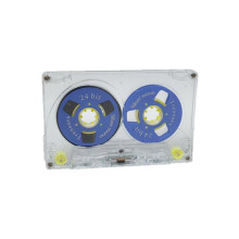54 Minutes Blank Sound Cassette Tape Plastic Shell Reusable