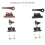Swing Rod Switches Spring Kit For 8148 8591 Precise-Black 4