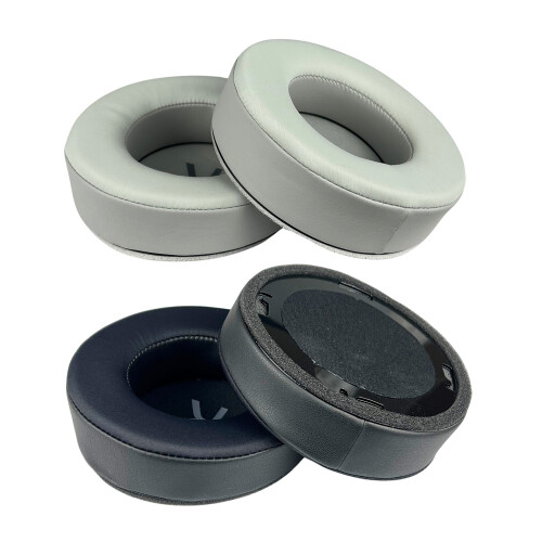 Replacement Foam Ear Pads with Ventilation Design Sound-Gray 1