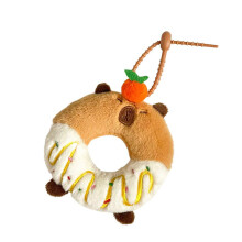 Anime Figur Capybara Essen Puppe Schlüsselanhänger Rucksack