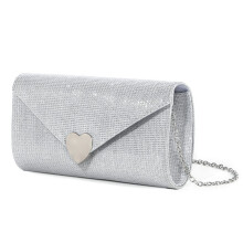 Damen Herz-Banketttasche, Abendtasche, elegante Umhängetasche,