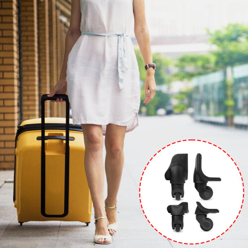 Roues de rechange pour bagages, roulettes de rechange, pièces de 2