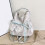 Floral Patterned Crossbody Backpack School Bag With Storage 4