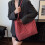Dot Design Canvas Bag Lightweight Practical Carryall For Outdoor 5