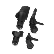 4 stuks bagagewielen bagage koffer zwenkwiel 360 graden rotatie