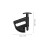 Black Tire Changer Drop Center Clamp Premium Durable Car Tool 2