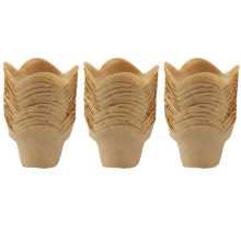 Tulpenförmige Cupcake-Förmchen zum Backen, formschön, ungiftig und geruchsneutral, hitzebeständige, dickere Papierförmchen für Kindergeburtstage