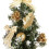 Pre-Lit Mini Tree, Mini Christmas Tree With LED Lights For Easy Storage And Reusable Festive Decor 2