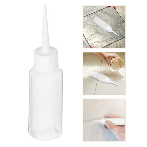 4pcs 50ml plastic squeeze bottles for liquid glue, white 2