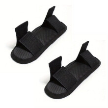 Black Removable Luggage Bags Shoulder Strap Pads Fastener