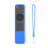 Coque de télécommande en Silicone, Structure absorbant les-bleu 1