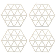 Regal Alphabet Serie Silikon-Untersetzer, schützt Hände und Tisch/Arbeitsplatte vor Verbrennungen, vielseitig einsetzbar, hitzebeständig,