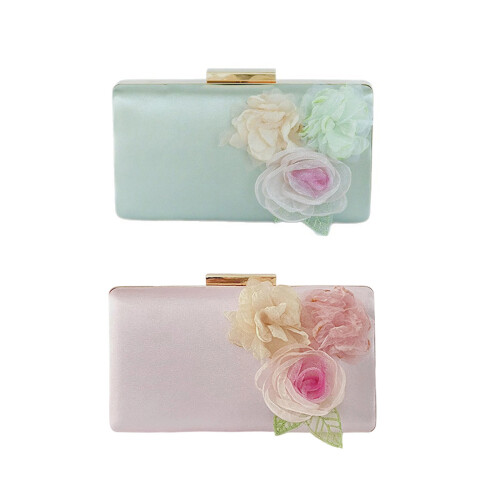 Spacious Floral Crossbody Bag Holds Essential for-Light Green 1
