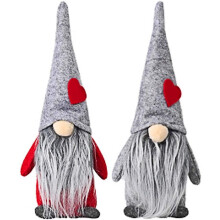 Handcrafted Decor for Perfect Size Spaces, Stuffed Fabric Christmas Inspired by Scandinavian Folklore, Unique Design Heavy Duty Interior Doorstop