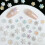 1Set Assorted White Iridescently Snowflake Nail Art Accessories 4