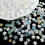 1Set Assorted White Iridescently Snowflake Nail Art Accessories 7