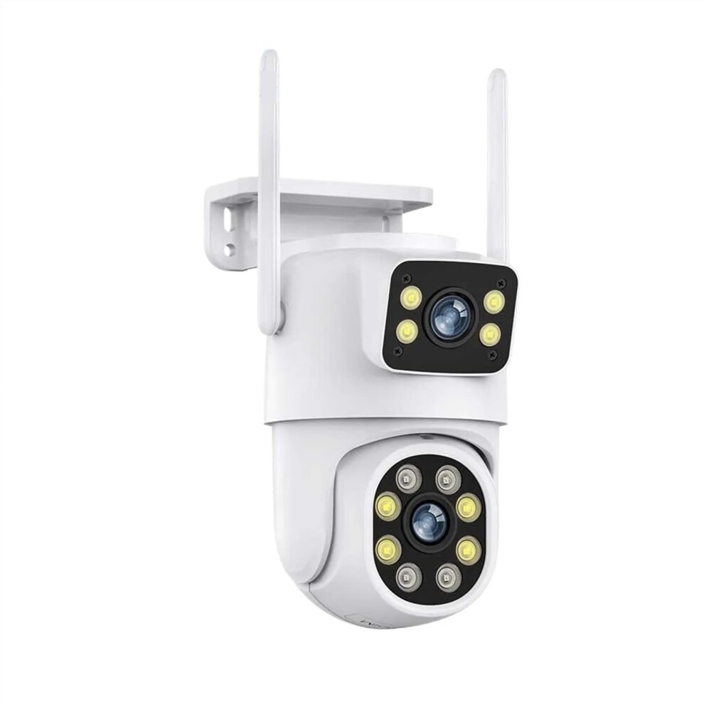 8Mp Ptz Camera Outdoor Night Vision Dual Screen Human Detection Cctv Surveillance Ip Camera With 64G Card 9323874375649
