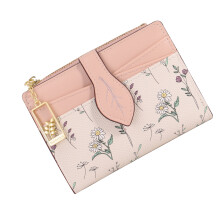 Compact PU Money Pouch For Daily Use Student Friendly-Pink