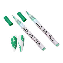 12-color nail art markers with 0.5mm tips; nail art markers,-BR