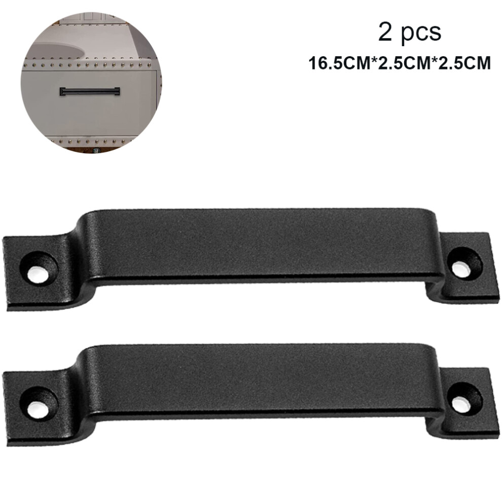 Corrosion Resistant Sliding Barn Door Handles, Easy Installation Gate Handles Hardware, Modern Design Garage Door Pull Handles For Indoor Outdoor Slid 9198585859227