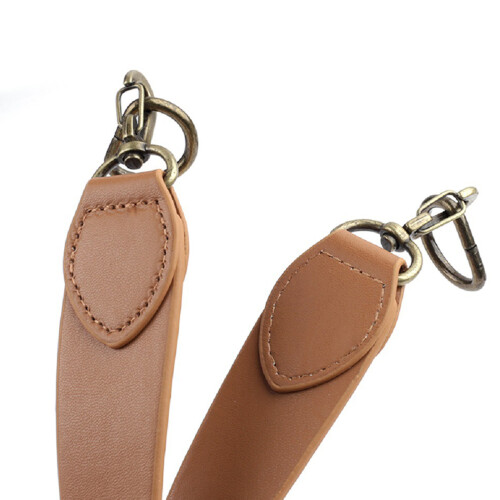Practical PU Leather Bag Handle Strap Easy Installation-Black