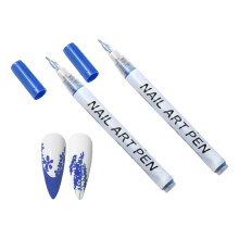 12-color nail art markers with 0.5mm tips; nail art markers,-BL