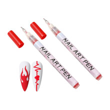 12-color nail art markers with 0.5mm tips; nail art markers,-R