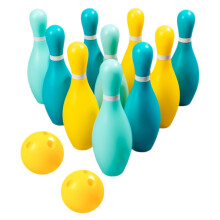 Bowling Toys Indoor Outdoor Bowling Game For Toddlers Small Size Plastic Set Colorful