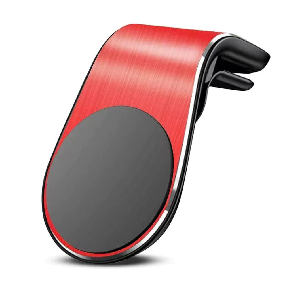 Magnetic Car Phone Holder With 360 Rotation, N52 Strong Magnet, Universal Car Vent Mount, Red 9067246232009
