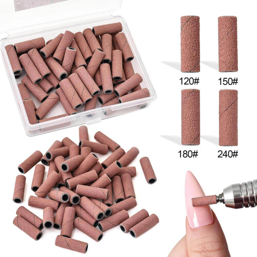 Sanding Bands Machine Nail Drill Bits Polishing-120 2