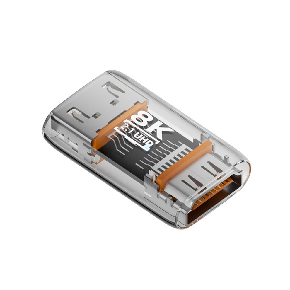 Right Angled Hdtv Coupler Uhd 2.1 Interfaces-Transparent 153T 7709000185801