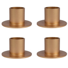 Elegante matte kandelaarhouders, ijzeren kandelaars voor-goud 4