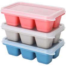 BPA-freie Silikon-Eiswürfelform, platzsparendes Design, Mini-Eiswürfelformen für Whisky-Cocktails, stapelbarer, wiederverwendbarer