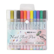 12-color Pin art markers with 0.5mm tips; Pin art markers,-2