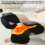 Heating Knee Support Straps for Sports Elderly-Gray 1 2