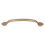 Rust Resistant Copper Cabinet Handle Arch Design Vintage Style Wardrobe Drawer Pull Eco Conscious Hardware Includes Mounting Screws Unique Shape 3