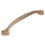 Rust Resistant Copper Cabinet Handle Arch Design Vintage Style Wardrobe Drawer Pull Eco Conscious Hardware Includes Mounting Screws Unique Shape 6