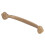 Rust Resistant Copper Cabinet Handle Arch Design Vintage Style Wardrobe Drawer Pull Eco Conscious Hardware Includes Mounting Screws Unique Shape 7